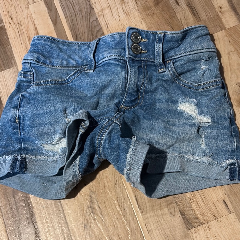 SO Light Blue Denim Shorts